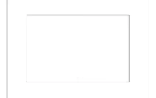 MDT VCB-10WS.04 Glasrahmen VisuControl glas weiß | 10 Zoll