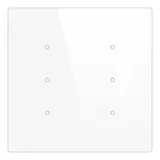 BESKNX PL216100 KNX-Tastsensor Cubik-SQ design 6-fach | weiß
