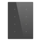 BESKNX PL326200 KNX-Tastsensor Cubik-V capriccio 6-fach | schwarz