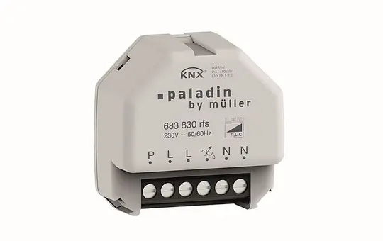 MÜLLER 683830rfs KNX-RF-Dimmaktor UP 1-fach