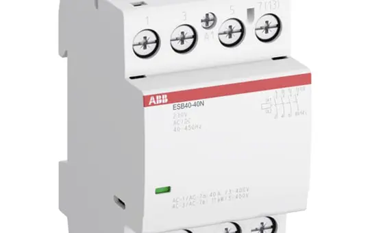 ABB ESB40-40N-06 Installationsschütz 40 A, 4S