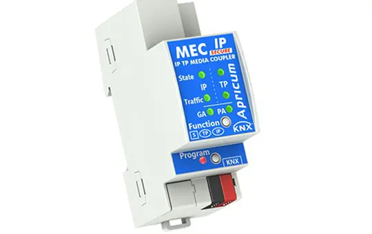 APRICUM MECip-Sec KNX-IP-Router REG, KNX Secure