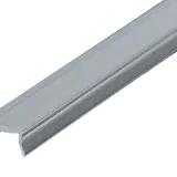 LED PROFILELEMENTE 1900.3 Kunststoffabdeckung 2 m für 12,5 mm Gipsprofile | klar