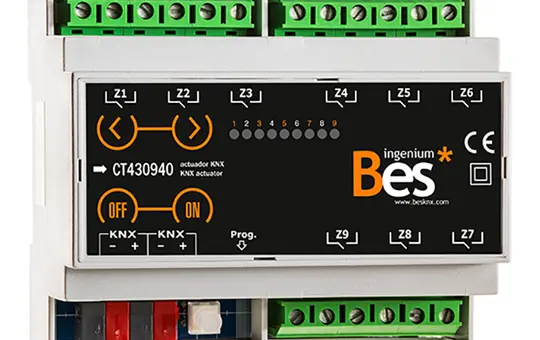 BESKNX CT430940 KNX-Universalaktor 16 A elektr. Tasten 9-fach