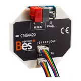 BESKNX CT454420 KNX Aktor für mechanische Steuerung 4-fach, 4 Eingänge