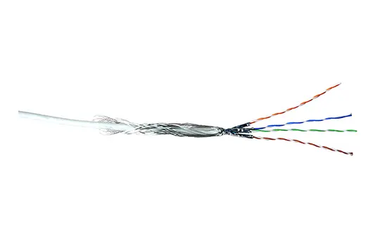 DRAKA 60032039-CPR Datenleitung Cat. 7 (600 MHz) Ring 100 m | weiß | 4x2x22 AWG