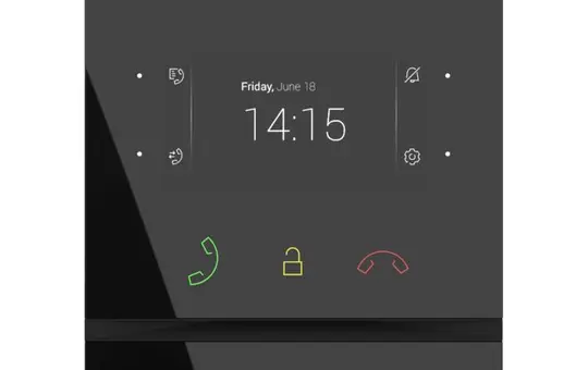 2N 91378501 Indoor Compact IP Gegensprechanlage schwarz