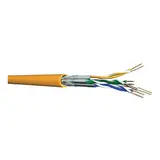 DRAKA UC1500HS228P/50 Datenleitung Cat. 7a HS (1500 MHz) Ring 50 m | orange | 8x2x22 AWG