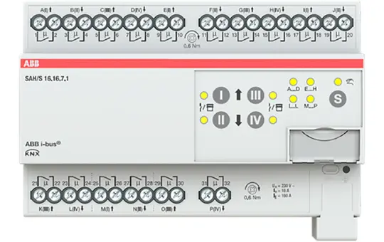 ABB SAH/S16.16.7.1 KNX-Universalaktor 16 A 16-fach