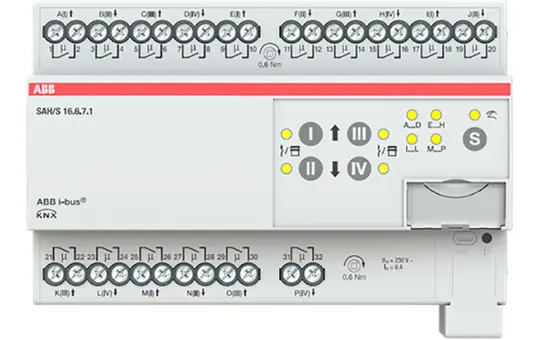 ABB SAH/S16.6.7.1 KNX-Universalaktor 6 A 16-fach