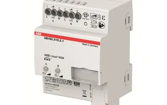 ABB UD/S2.315.2.1 KNX-Dimmaktor 230 V 2-fach