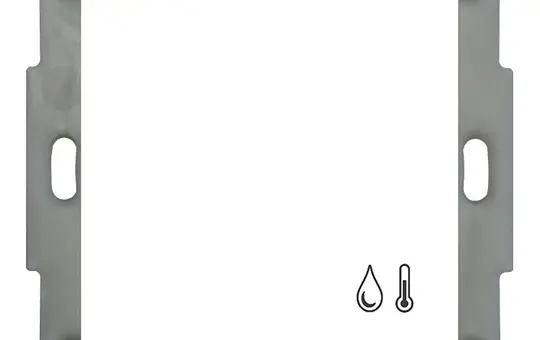 MDT SCN-TFS55.01 KNX-Raumtemperaturregler Smart 55 Temperatur-/Feuchte-Sensor | reinweiß glänzend