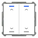 MDT BE-TAL6302.A1 KNX-Tastsensor Light 63 2-fach, Pfeile