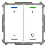 MDT BE-TAL6302.C1 KNX-Tastsensor Light 63 2-fach, Pfeile, IO