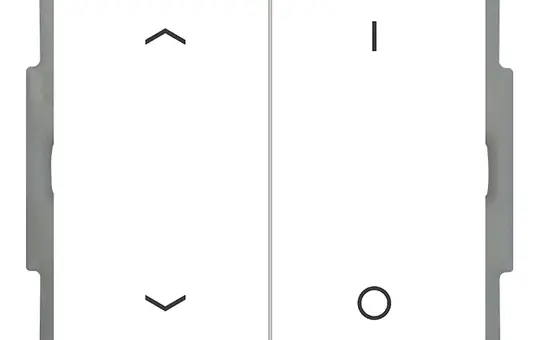 MDT BE-TAL6302.C1 KNX-Tastsensor Light 63 2-fach, Pfeile, IO