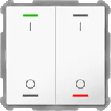 MDT BE-TAL6302.B1 KNX-Tastsensor Light 63 2-fach, I/O-Symbol