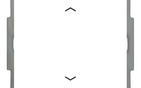 MDT BE-TAL6301.A1 KNX-Tastsensor Light 63 1-fach 1-fach, Pfeile | studioweiß glänzend