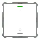 MDT BE-TAL6301.B1 KNX-Tastsensor Light 63 1-fach 1-fach, IO | studioweiß glänzend