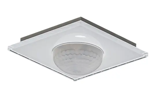 MDT SCN-G360K3.03 KNX-Glaspräsenzmelder mit Temperatursensor mit Konstantlichtregelung