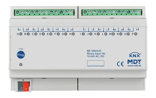 MDT BE-16024.02 KNX Binäreingang 24 V 16-fach