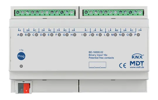 MDT BE-16000.02 KNX Binäreingang potentialfrei 16-fach