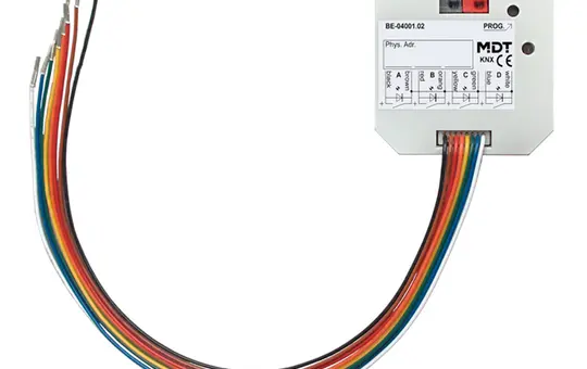 MDT BE-04001.02 KNX Tasterschnittstelle UP potentialfrei 4-fach