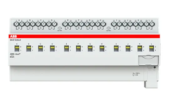 ABB SA/S12.6.2.2 KNX-Schaltaktor 6 A 12-fach