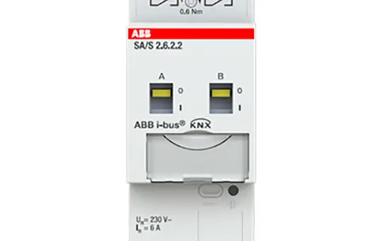 ABB SA/S2.6.2.2 KNX-Schaltaktor 6 A 2-fach