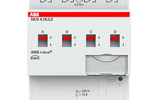 ABB SA/S4.16.2.2 KNX-Schaltaktor 16 A 4-fach