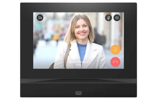 2N 91378601 Indoor View Innensprechstelle schwarz