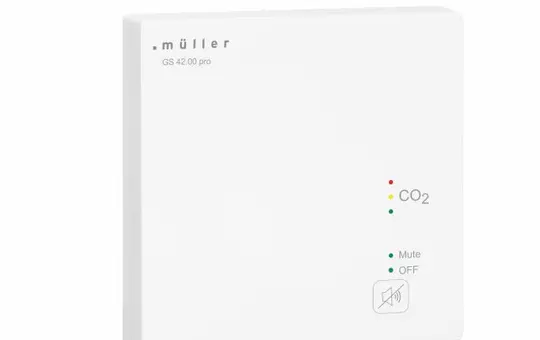 MÜLLER GS42.00pro CO2-Sensor Unterputz, Trafo