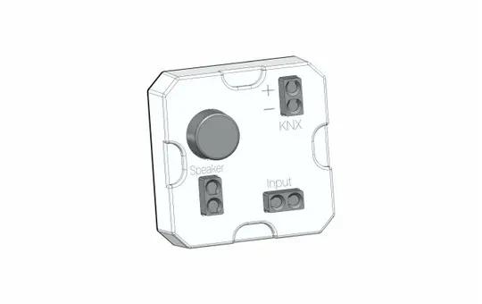MÜLLER AS26.01knx KNX-Gong-Schnittstelle ohne Lautsprecher