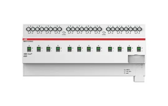 ABB SA/S12.16.6.2 KNX-Schaltaktor mit Stromerkennung 16 A 12-fach