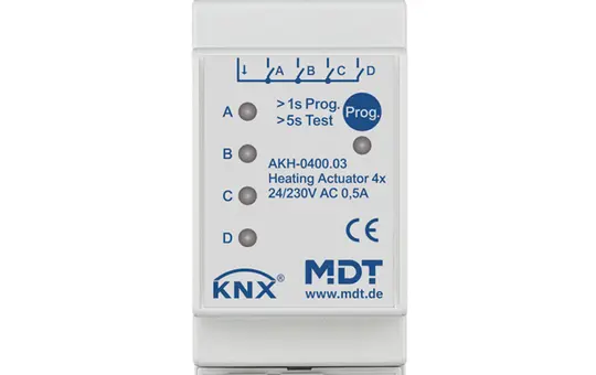 MDT AKH-0400.03 KNX-Heizungsaktor 4-fach