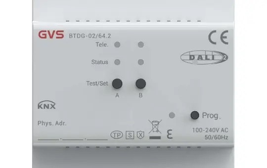 GVS BTDG-02/64.1 KNX-DALI-Gateway 2-fach