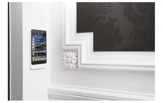 BASALTE 0666-04 Wandhalterung EVE mini satinweiß