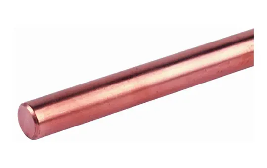 DEHN 101007 Fangstange, angefast 10 mm Cu | 1 m