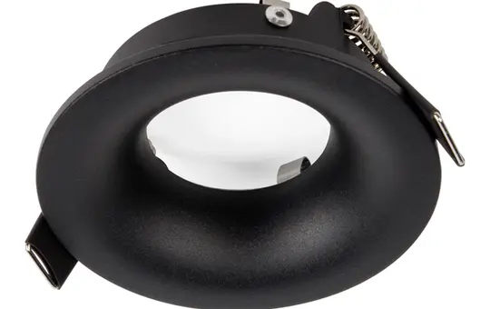 CONSTALED 31784 Deckeneinbauring SKYline IP44 starr trichterförmig | schwarz