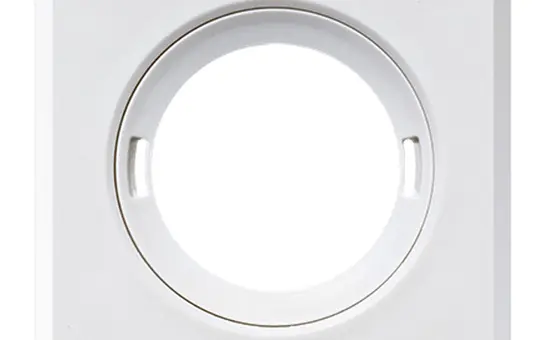 ESYLUX EP00007248 Präsenzmelder-Abdeckung FLAT quadratisch | weiß