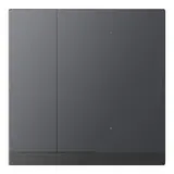 GVS CHPB-04/02.1.23 KNX-Tastsensor WALTZ 2-fach, Aluminium | anthrazit