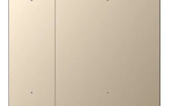 GVS CHPB-04/02.1.24 KNX-Tastsensor WALTZ 2-fach, Aluminium | champagner