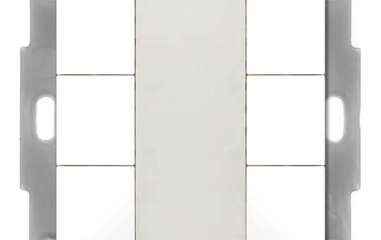 MDT BE-TA5506.G2 KNX-Tastsensor 55 v2 6-fach | reinweiß glänzend