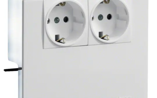 HAGER Geräteträger für Sockelleistenkanal 