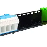 HAGER Klemmenträger für Kleinverteiler, bestückt 