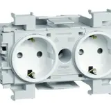 HAGER Kanalsteckdose Wago Winsta für C-Profil 