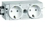 HAGER Kanalsteckdose Wago Winsta für C-Profil 