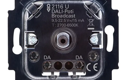 BUSCH-JAEGER 2116U DALI-Drehpotenziometer Tunable White