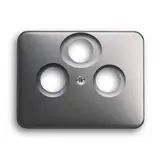 BUSCH-JAEGER 1743-03-20-101 Antennenabdeckung Alpha 3-fach | platin