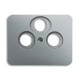 BUSCH-JAEGER 1743-03-266 Antennenabdeckung Alpha 3-fach | titan