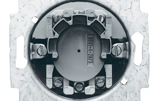 BUSCH-JAEGER 2723USL-101 Jalousie-Drehtaster 1-polig, Schließzylinder